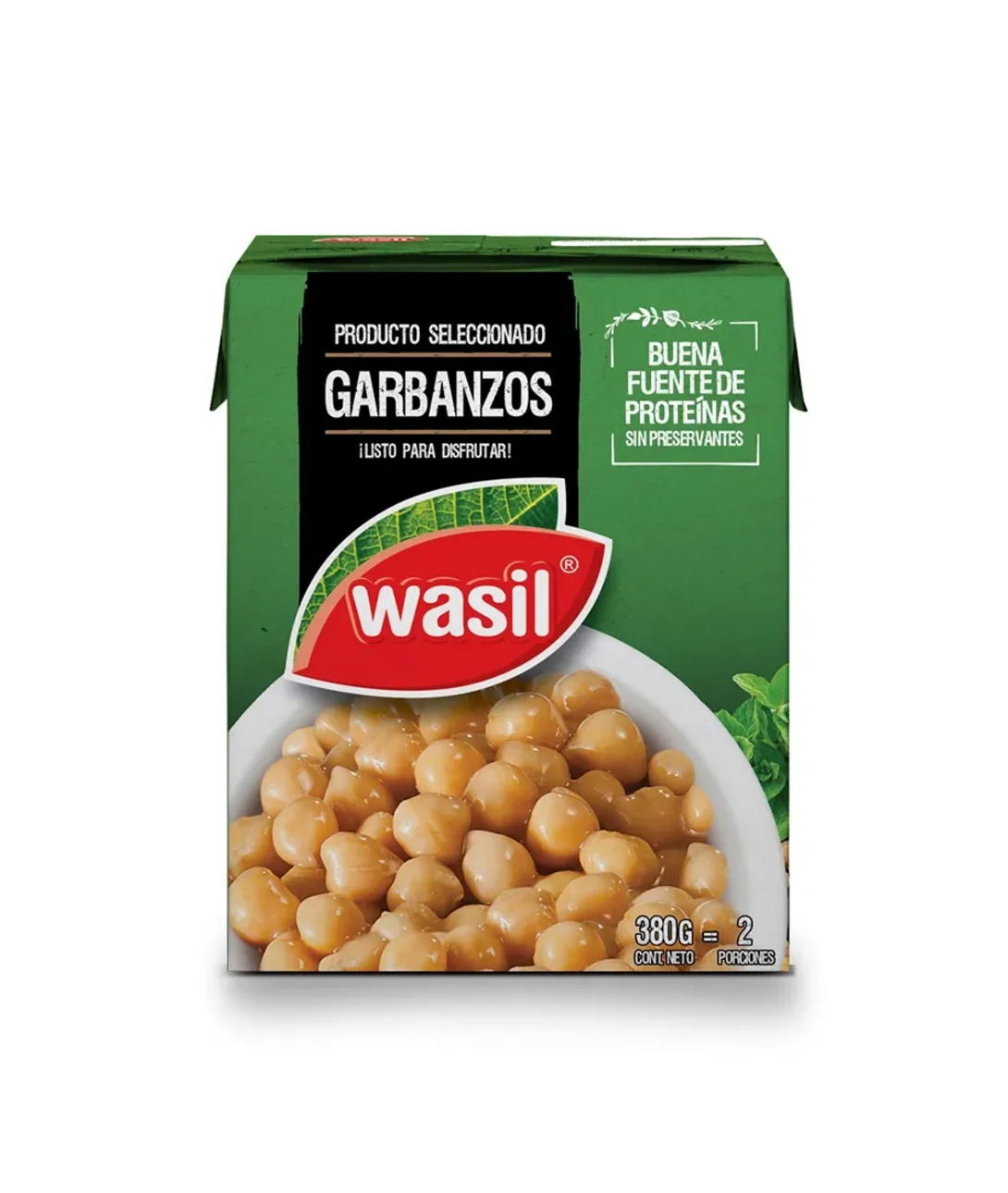Legumbre Wasil Garbanzos Cocidos 380 G