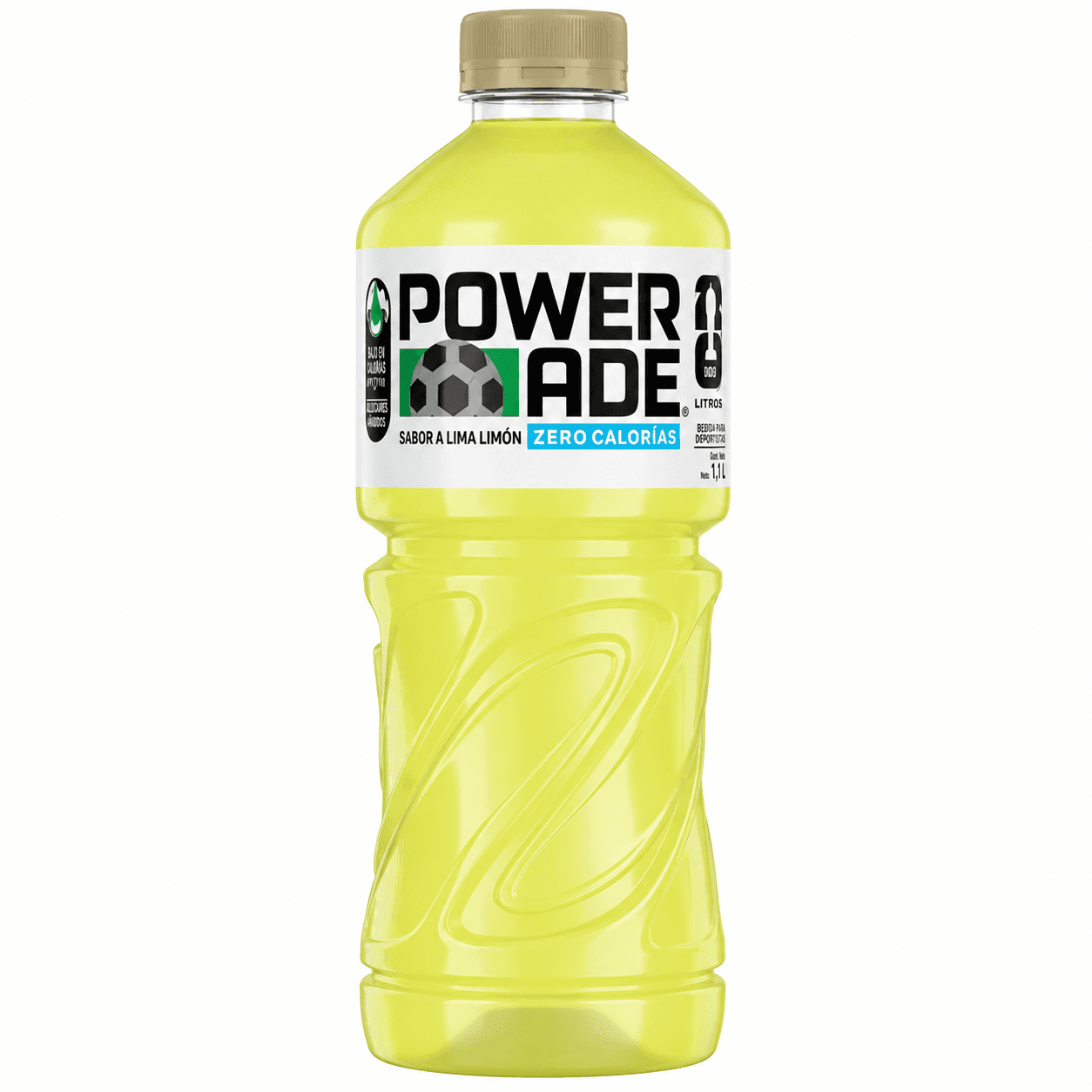 Bebida Isotonica Powerade Zero Lima Limón 1,1 Lt