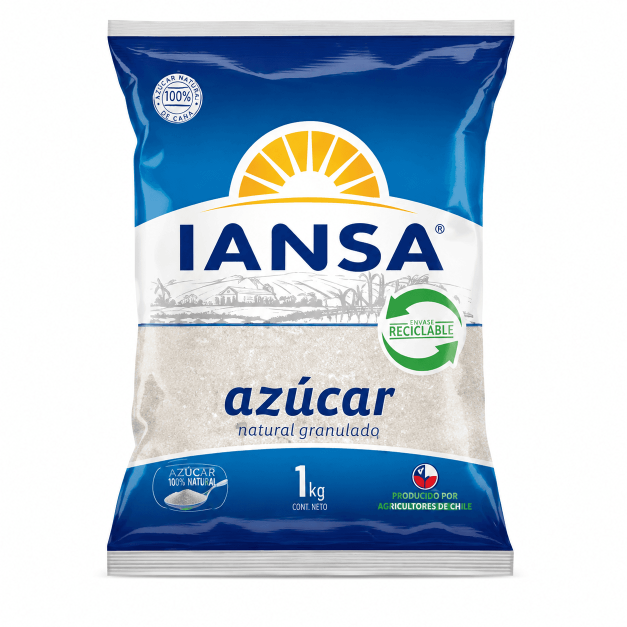 Azucar Iansa Blanca Granulada 1 Kg