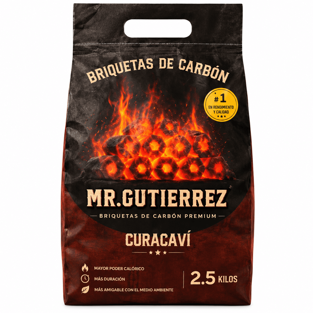 Briquetas de Carbon 2,5 Kl
